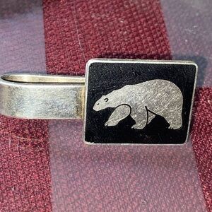 JTH sterling Sterling Silver Denmark Money Clip No 806 2-1/8” 27.8g